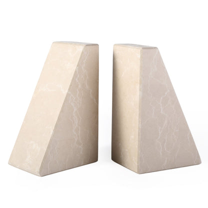 Koville Natural Stone Trapezoid Bookends in Five Sizes in natural stone, product view 114