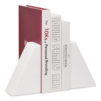 Koville Natural Stone Trapezoid Bookends in Five Sizes in natural stone, product view 42