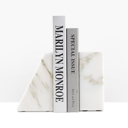 Koville Natural Stone Trapezoid Bookends in Five Sizes in natural stone, product view 39