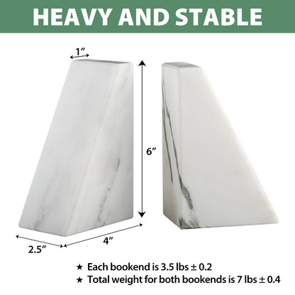 Koville Natural Stone Trapezoid Bookends in Five Sizes in natural stone, product view 40