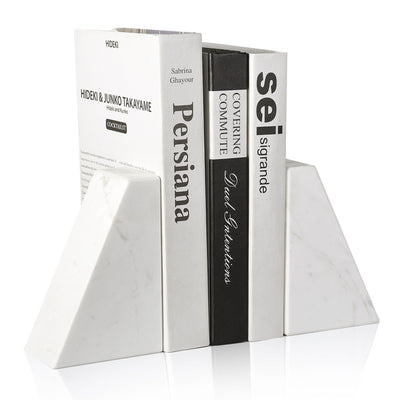 Koville Natural Stone Trapezoid Bookends in Five Sizes in natural stone, product view 87