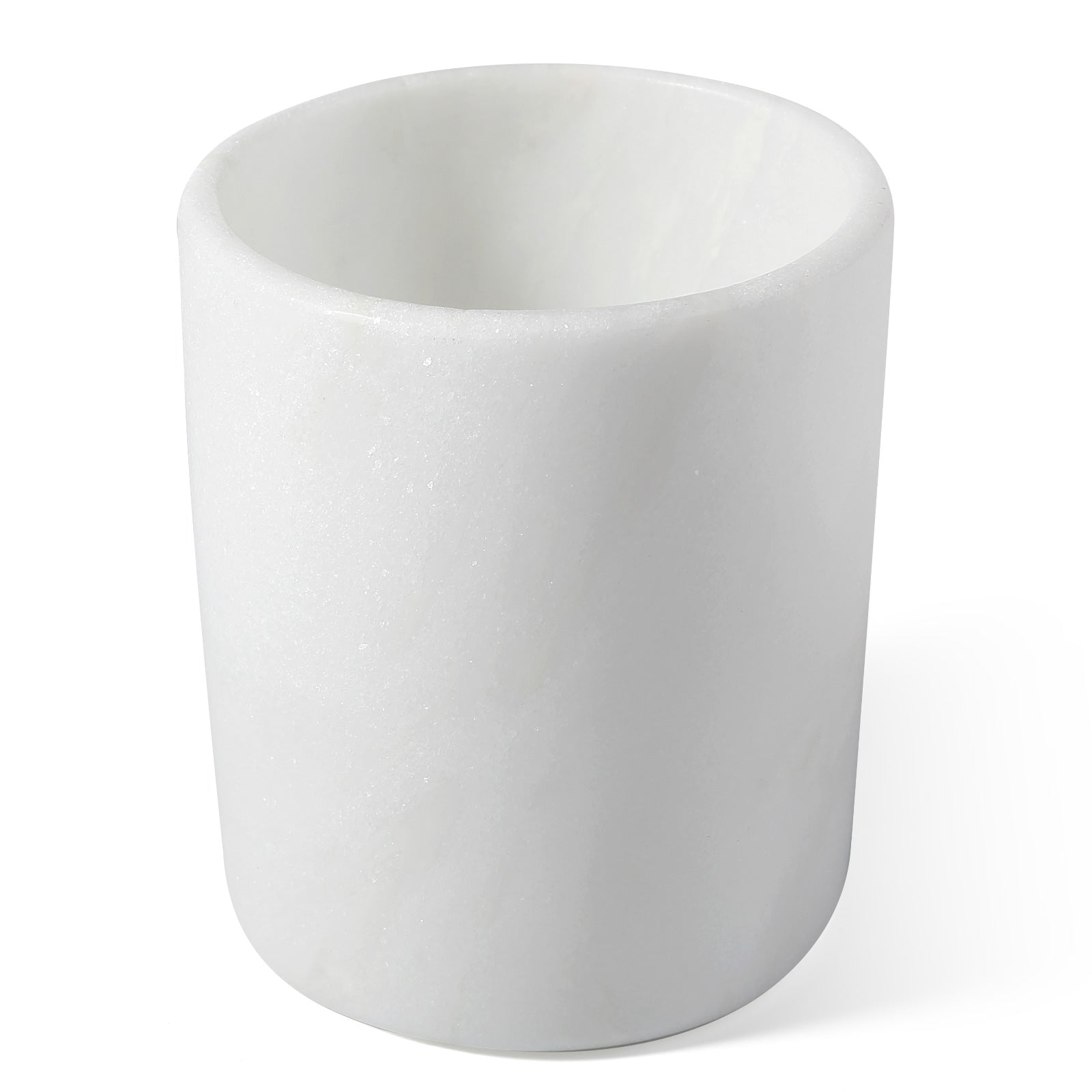 Koville Namib Bianco natural marble pen holder desk decor