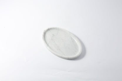Koville Natural Stone Oval Tray for Tabletop Styling - 220 x 140 in natural stone, product view 1