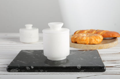 Koville Namib Fantasy natural marble butter crock