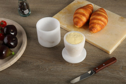 Koville Namib Fantasy natural marble butter crock