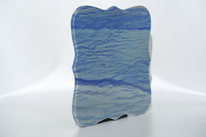 Koville Grigio Fantasy natural marble square cheese board