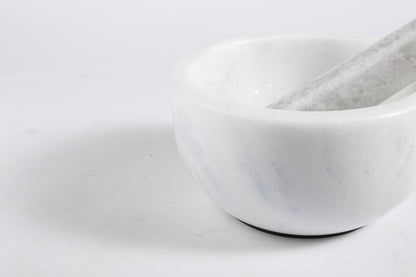 Koville honed Namib Fantasy marble mortar and pestle, D=160 mm