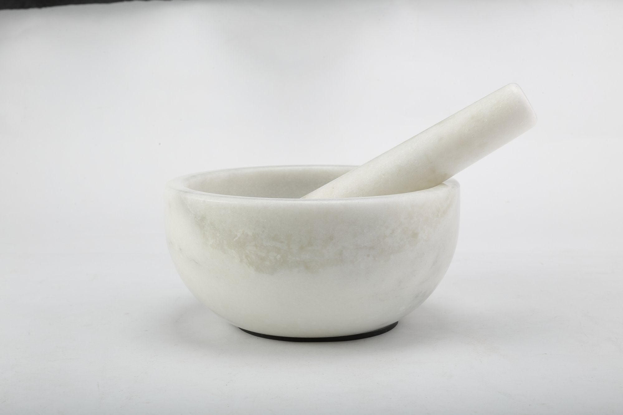 Koville honed Namib Fantasy marble mortar and pestle, D=178 mm