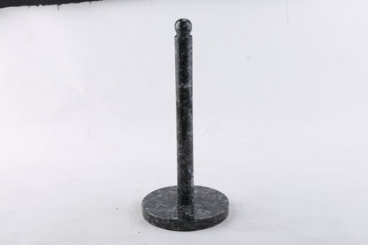 Koville Blue Pearl natural marble paper towel holder with stone rod