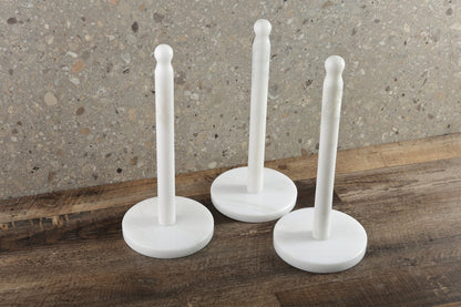 Koville Namib Fantasy natural marble paper towel holder with stone rod