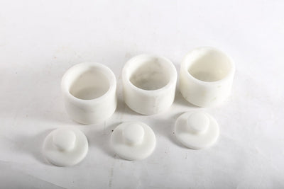 Koville natural marble spice cellar, Namib Fantasy, 89 mm