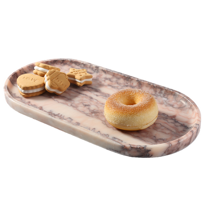 Koville natural stone runway storage tray, 305 x 152 mm