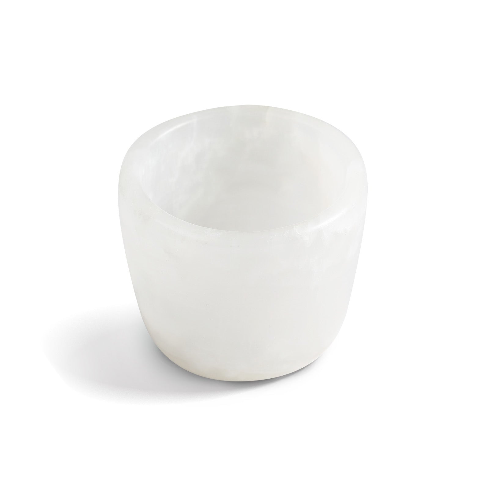 Koville Natural Stone Tea Cup for Ritual Serving - Diameter 59 mm (47 mm inner) x Height 49 mm x Wall Thickness 6 mm in natural stone, product view 2