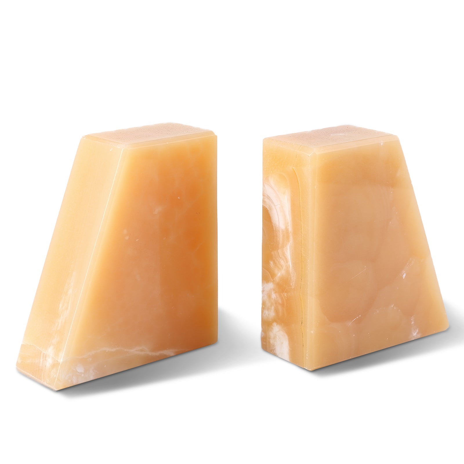 Koville Natural Stone Trapezoid Bookends in Five Sizes in natural stone, product view 9