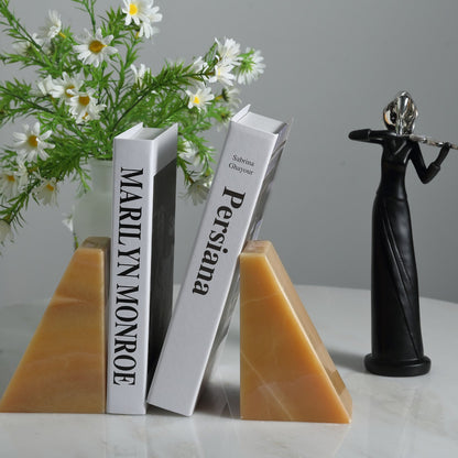 Koville Natural Stone Trapezoid Bookends in Five Sizes in natural stone, product view 27