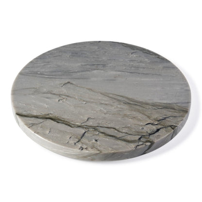 Koville round natural stone pastry board - Koville_Quartzite_Pastry_Board_-_round_D_280_Platino_Dark_1.jpg