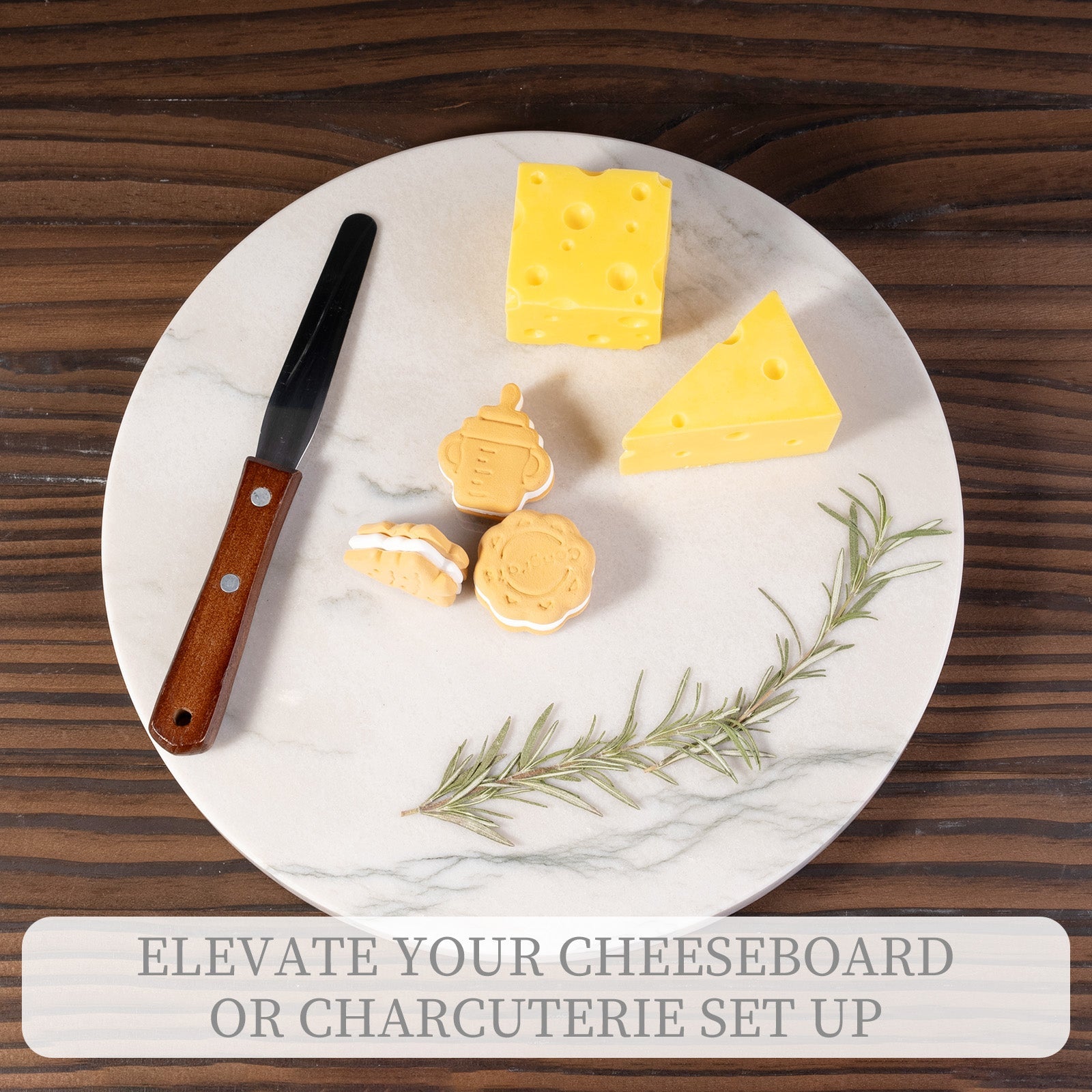 Koville round natural stone pastry board - Koville_Quartzite_Pastry_Board_-_round_D_280_White_Macaubas_4.jpg