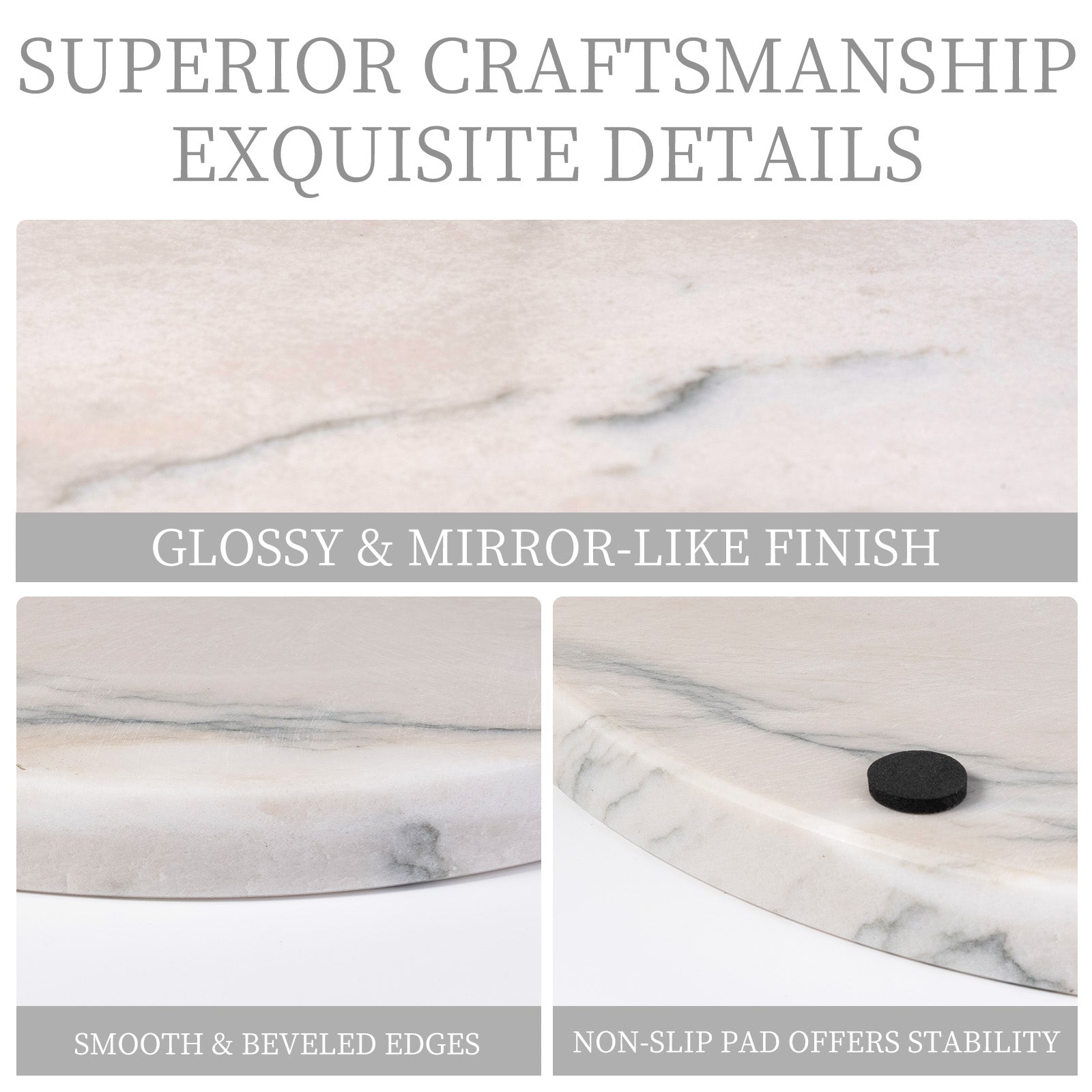 Koville round natural stone pastry board - Koville_Quartzite_Pastry_Board_-_round_D_280_White_Macaubas_9.jpg