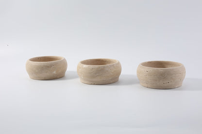 Koville Natural Stone Square Catchall for Everyday Essentials - 120 x 120 x 50 in natural stone, product view 1