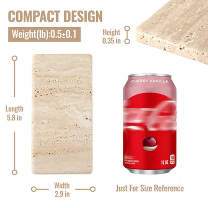 Koville Natural Stone Display Bases in Travertino Romano, product view 37