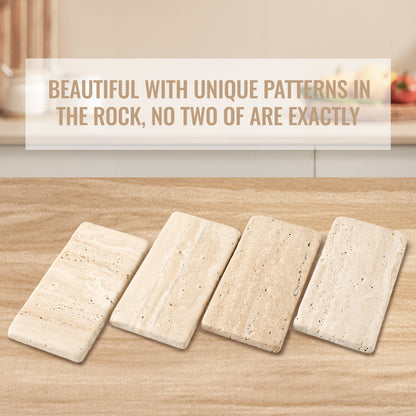 Koville Natural Stone Display Bases in Travertino Romano, product view 38