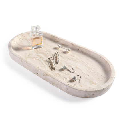 Koville natural stone runway storage tray, 250 x 125 mm