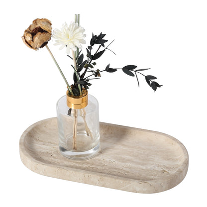 Koville natural stone runway storage tray, 250 x 125 mm