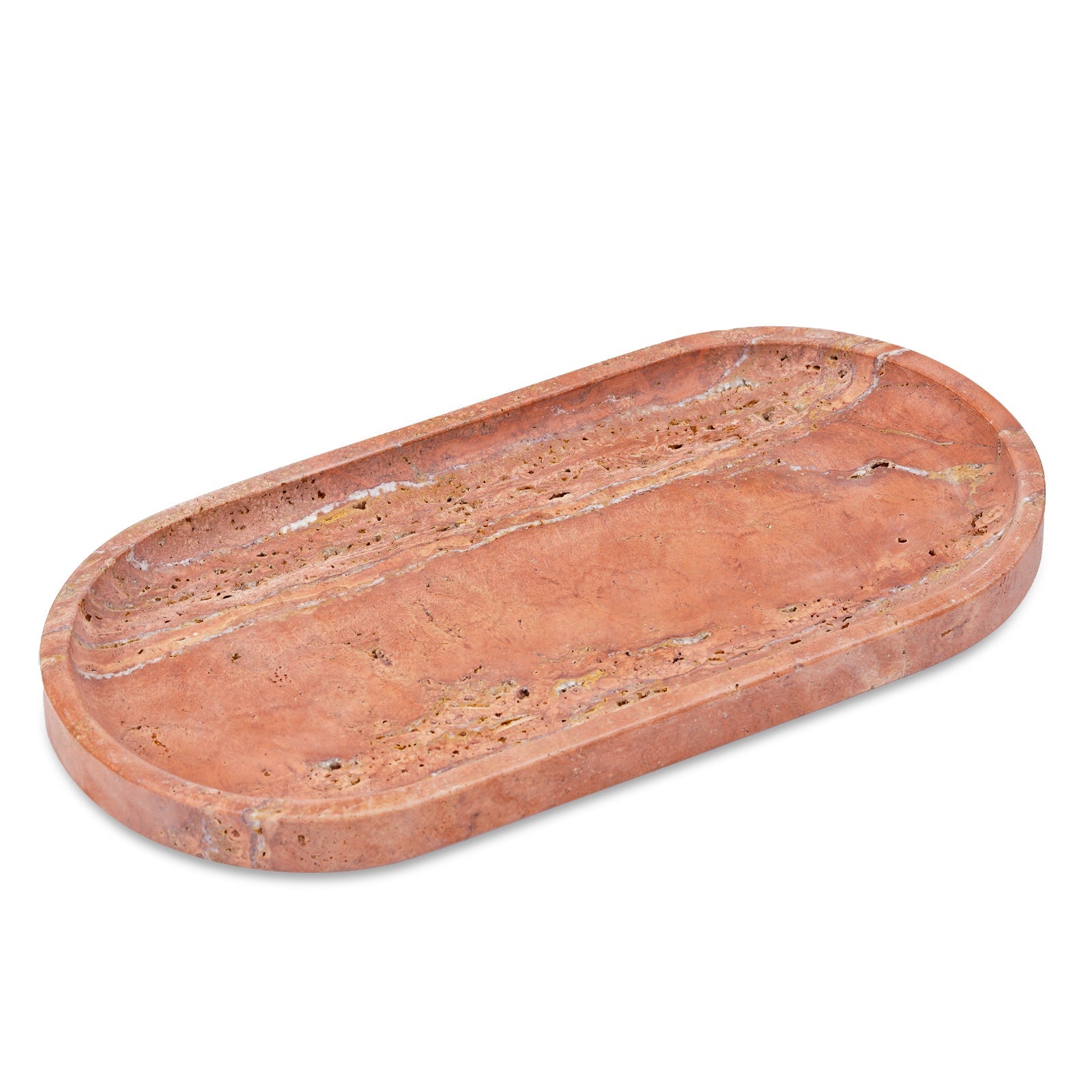 Koville natural stone runway storage tray, 305 x 152 mm
