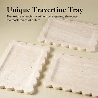 Koville Natural Stone Jewelry Trays in Travertine, product view 46