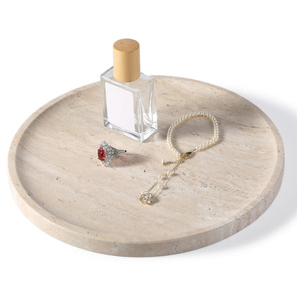 Koville round serving tray in multiple sizes for table styling