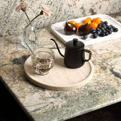 Koville round serving tray in multiple sizes for table styling
