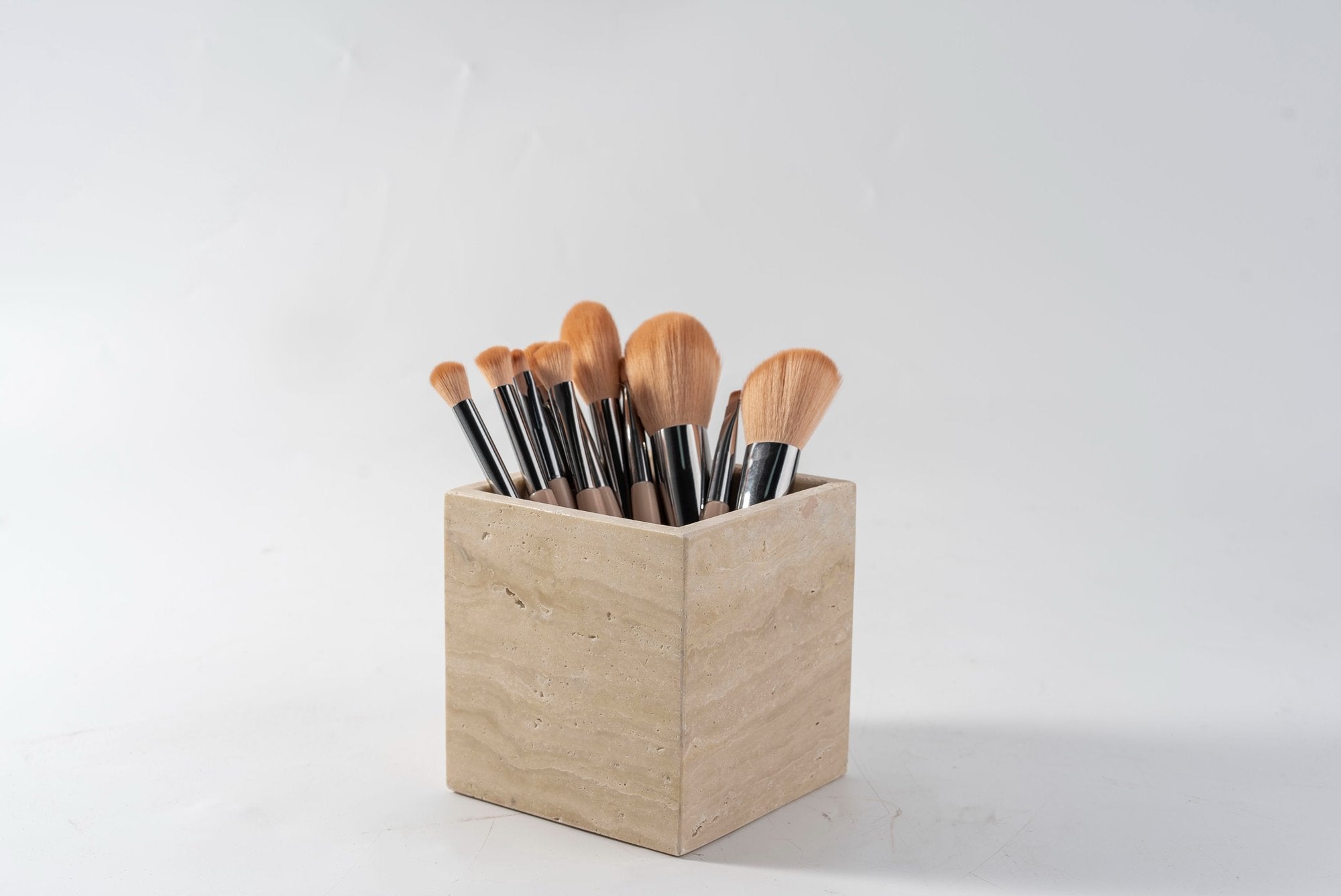 Koville Natural Stone Square Bonded Cylinder for Tabletop Decor in Natural Stone - material detail
