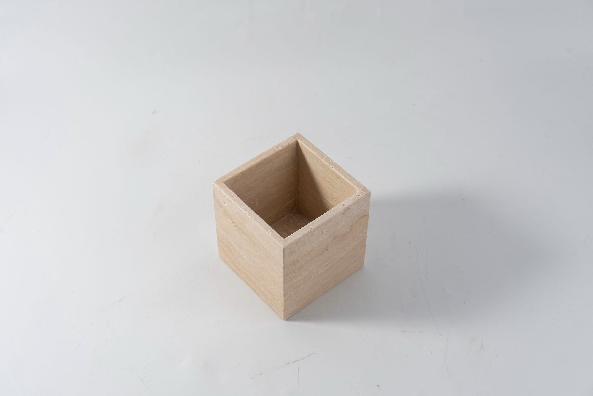Koville Natural Stone Square Bonded Cylinder for Tabletop Decor in Natural Stone - product presentation
