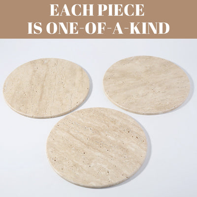 Koville Natural Stone Square Storage Tray for Everyday Use - 250 in natural stone, product view 4