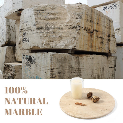 Koville Natural Stone Square Storage Tray for Everyday Use - 250 in natural stone, product view 5