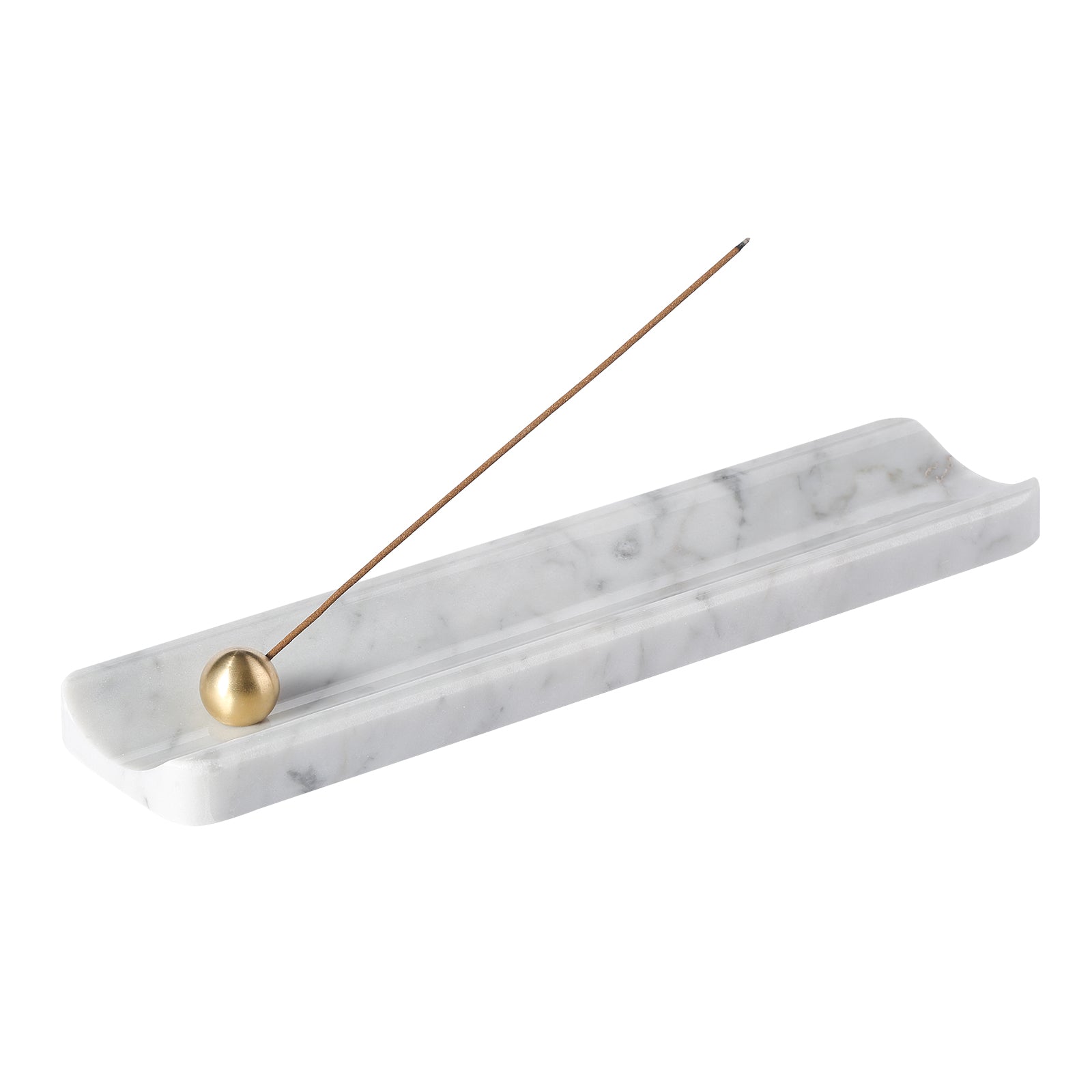 Incense Holder - Marble (Bianco Carrara)