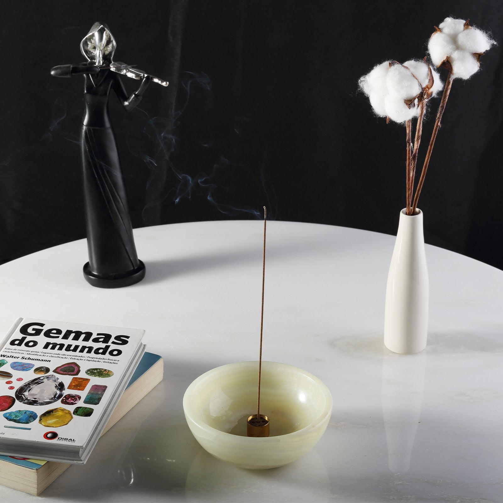 Incense Bowl - Onyx (Green)