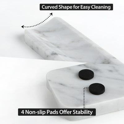 Koville White Incense Holder – Illuminating Elegant Spaces · Natural Pattern H
