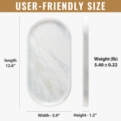 Race Track Tray - Namib Fantasy (Marble)