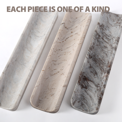 Koville Gray Incense Holder – The Balance of Stillness and Order · Natural Pattern C