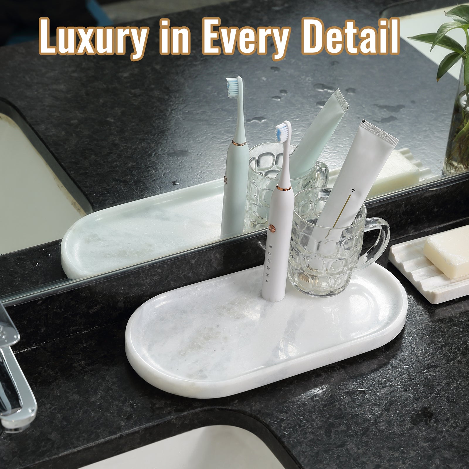 Race Track Tray - Namib Fantasy (Marble)