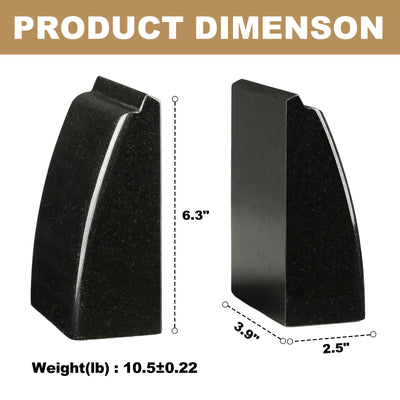 Koville Black Sailboat Bookends – The Essence of Minimal Elegance