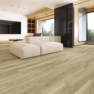 Koville Denali waterproof SPC luxury vinyl plank flooring installation view