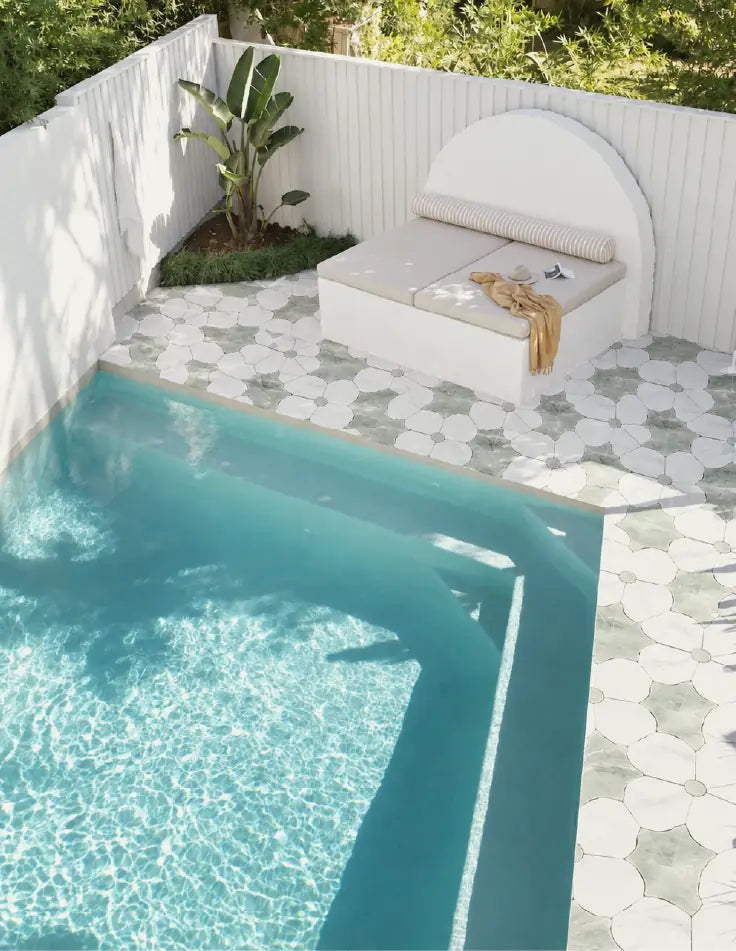 Natural stone outdoor living material and product detail