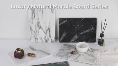 Koville White Serving Board – Illuminating Elegant Spaces · Natural Pattern B