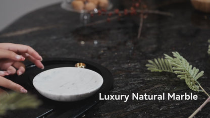 Incense Bowl - Marble (Bianco Carrara)